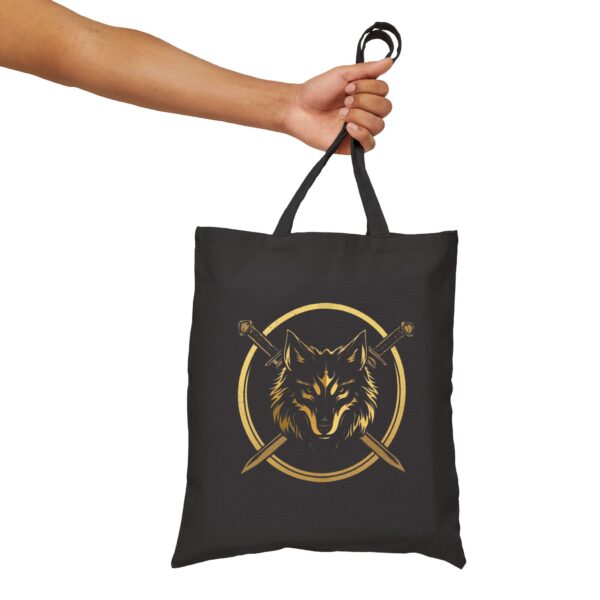Alpha Academy Cotton Canvas Tote Bag - Image 3